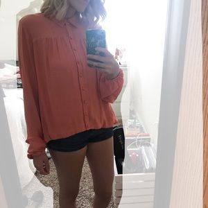 Forever 21 Button Up Blouse